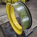 12"W x 38"D, John Deere Yellow 12-Hole Stub Disc , 1.88" Offset