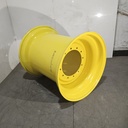 36"W x 32"D, John Deere Yellow 12-Hole Formed Plate , -9.56" Offset