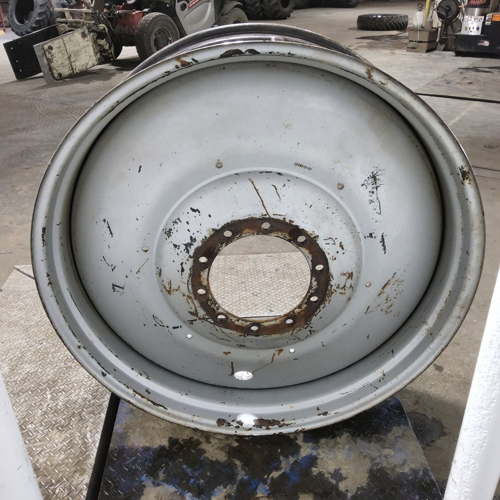 16"W x 46"D, Case IH Silver Mist 10-Hole Formed Plate , -9.25" Offset