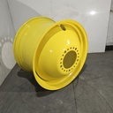 23"W x 38"D, John Deere Yellow 20-Hole Dolly Dual , -16.31" Offset