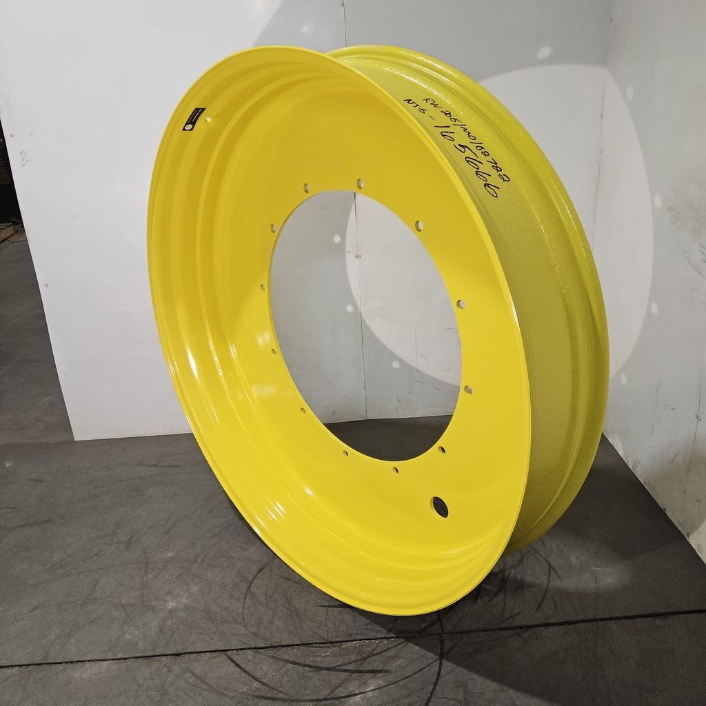 10"W x 54"D, John Deere Yellow 12-Hole Stub Disc , -3.25" Offset