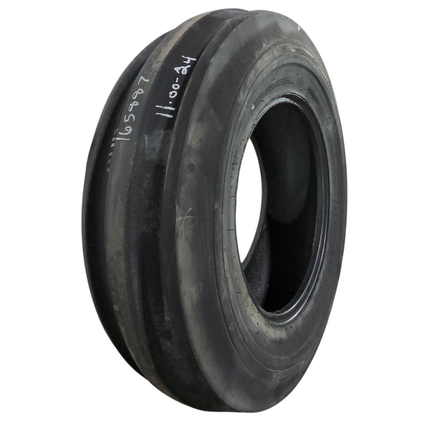 11.00-24 Firestone Champion Guide Grip HD 3-Rib F-2 D (8 Ply), 75%