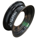 5.5"W x 16"D, Black 8-Hole Implement , 0.12" Offset
