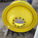 18"W x 42"D, John Deere Yellow 10-Hole Dolly Dual , -13.38" Offset