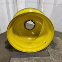 18"W x 42"D, John Deere Yellow 10-Hole Dolly Dual , -15.38" Offset