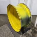 18"W x 42"D, John Deere Yellow 10-Hole Dolly Dual , -15.38" Offset
