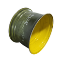 18"W x 28"D, John Deere Yellow 8-Hole Formed Plate , 2.88" Offset