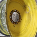 15"W x 30"D, John Deere Yellow 8-Hole Formed Plate , 4.25" Offset