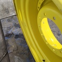 15"W x 30"D, John Deere Yellow 8-Hole Waffle Wheel (Groups of 2 Bolts)