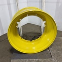 18"W x 42"D, John Deere Yellow 12-Hole Stub Disc , -3.5" Offset