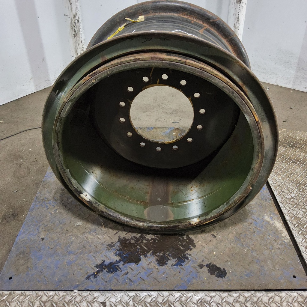 17"W x 25"D, Cat Yellow 14-Hole 3 Piece Formed Plate , -1.75" Offset