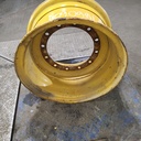 14"W x 25"D, John Deere Construction Yellow 12-Hole 3 Piece Style , 2.25" Offset