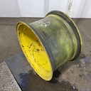 15"W x 24"D, John Deere Yellow 8-Hole Formed Plate , -2.88" Offset