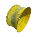 18"W x 38"D, John Deere Yellow 10-Hole Formed Plate , -3.25" Offset