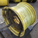 21"W x 32"D, John Deere Yellow 10-Hole Formed Plate , 3.38" Offset