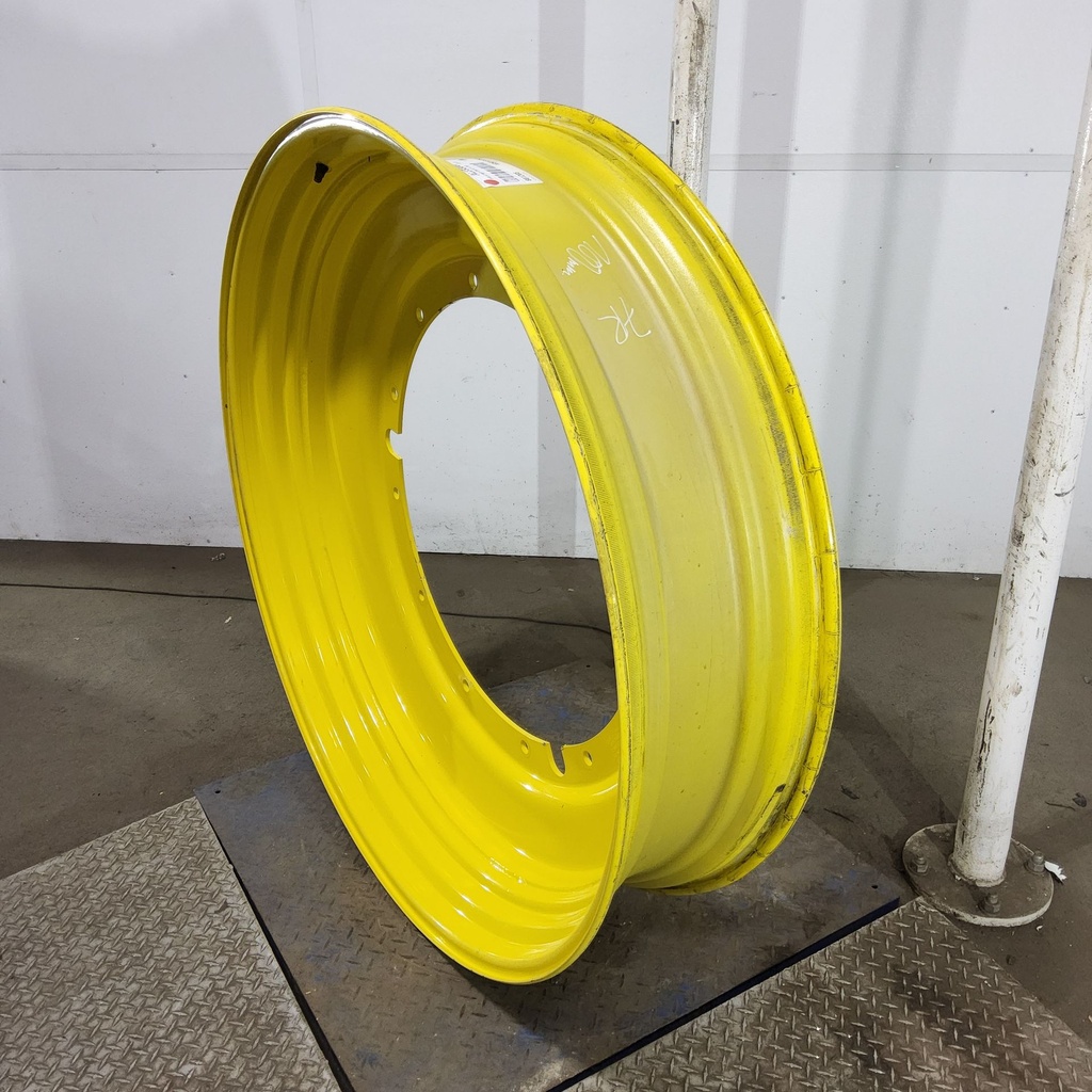 12"W x 50"D, John Deere Yellow 12-Hole Stub Disc , -3.38" Offset