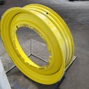 12"W x 50"D, John Deere Yellow 12-Hole Stub Disc , -3.38" Offset