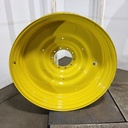 12"W x 50"D, John Deere Yellow 10-Hole Formed Plate , -9.25" Offset
