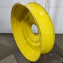 12"W x 50"D, John Deere Yellow 10-Hole Formed Plate , -9.25" Offset