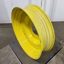 10"W x 38"D, John Deere Yellow 12-Hole Stub Disc , -2.31" Offset