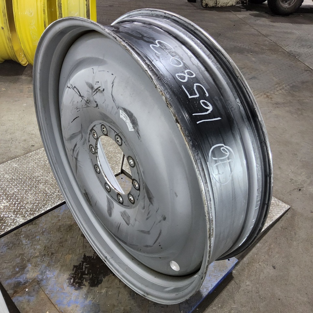 12"W x 46"D, Case IH Silver Mist 10-Hole Bubble Disc , -4.38" Offset