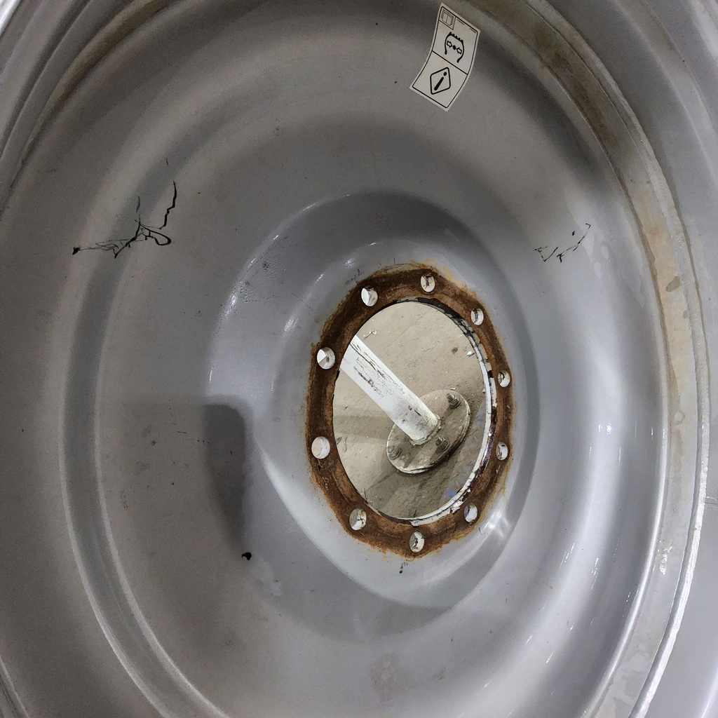 12"W x 46"D, Case IH Silver Mist 10-Hole Bubble Disc , -4.38" Offset