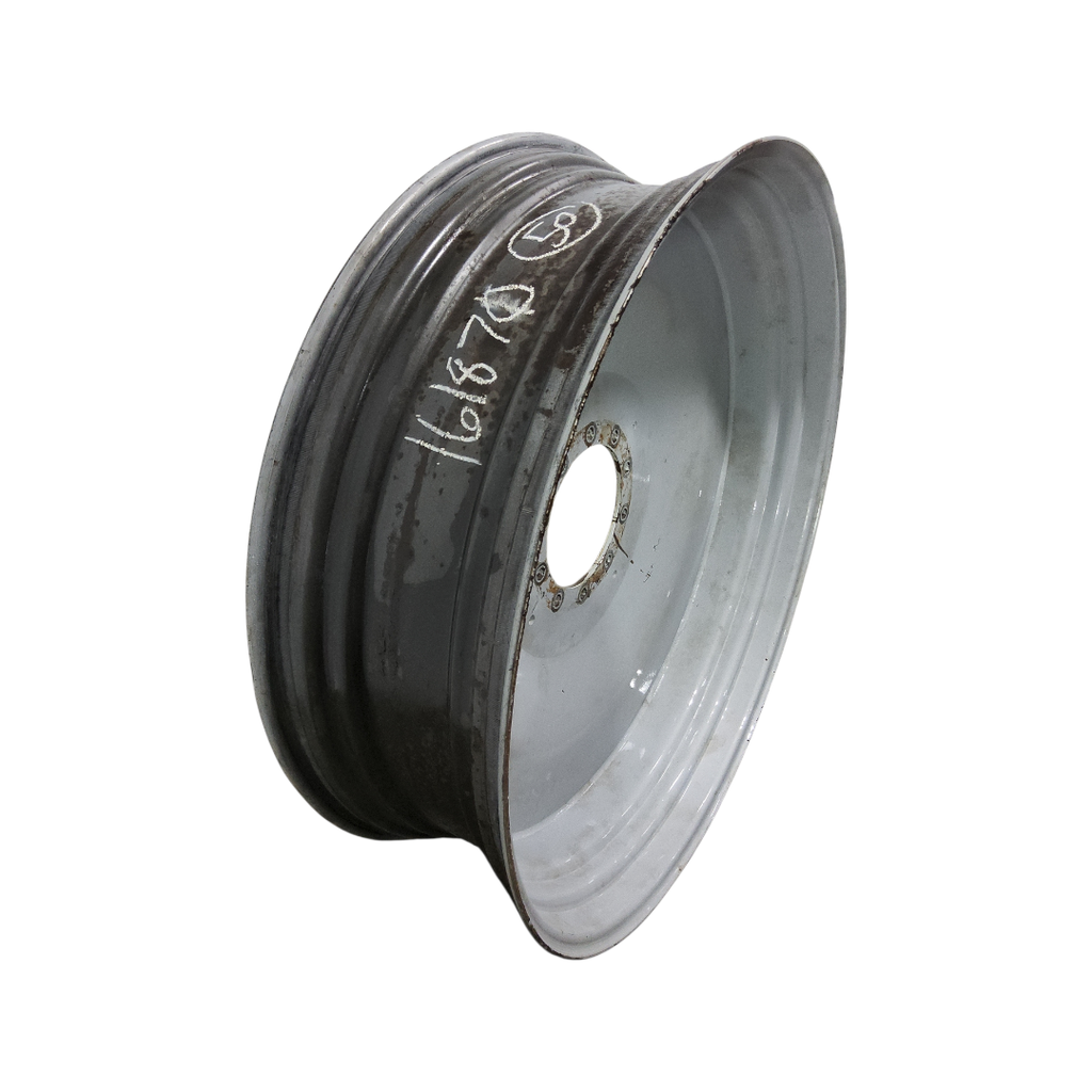 15"W x 50"D, Agco Corp Gray 10-Hole Formed Plate , 2.94" Offset