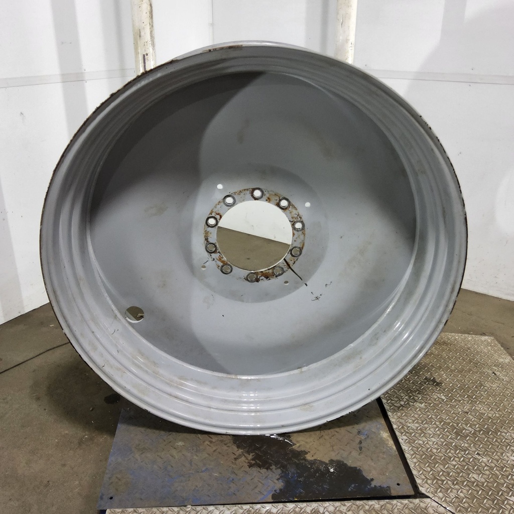 15"W x 50"D, Agco Corp Gray 10-Hole Formed Plate , 2.94" Offset