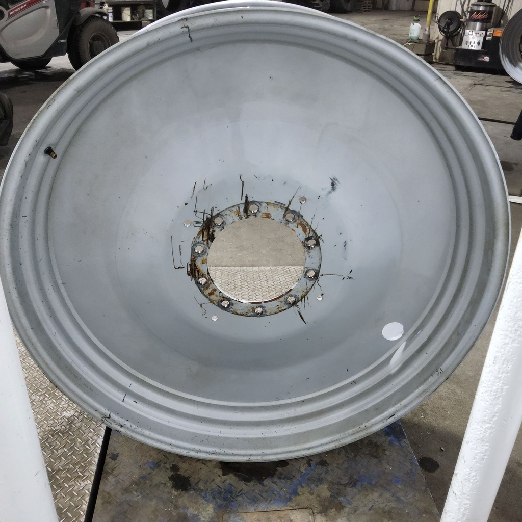 15"W x 50"D, Agco Corp Gray 10-Hole Formed Plate , 2.94" Offset