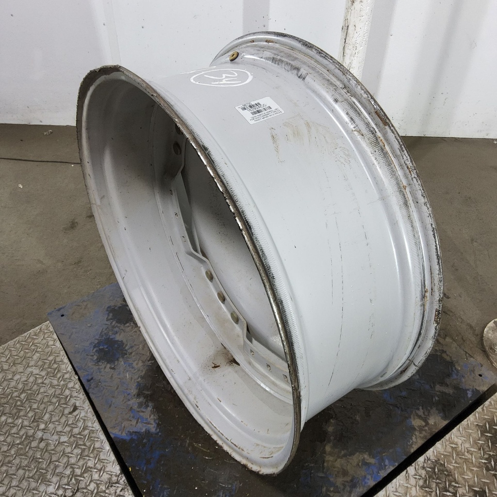 13"W x 34"D, Agco Corp Gray 12-Hole Waffle Wheel (Groups of 3 bolts)