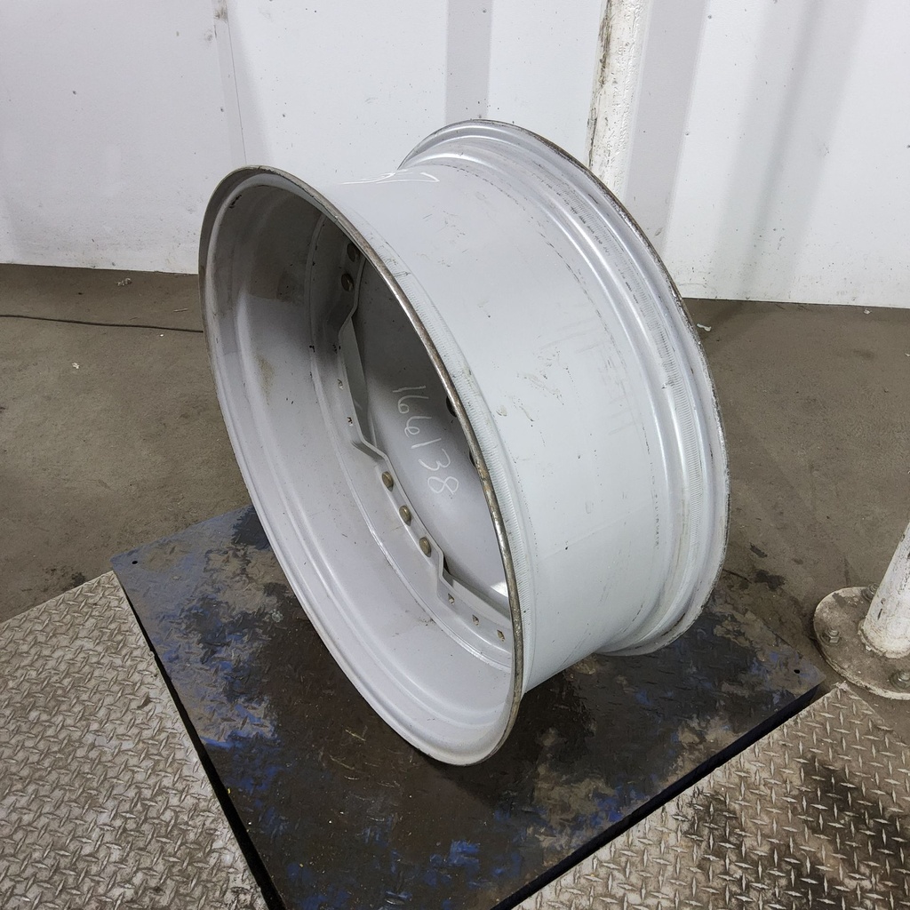 13"W x 34"D, Agco Corp Gray 12-Hole Waffle Wheel (Groups of 3 bolts)