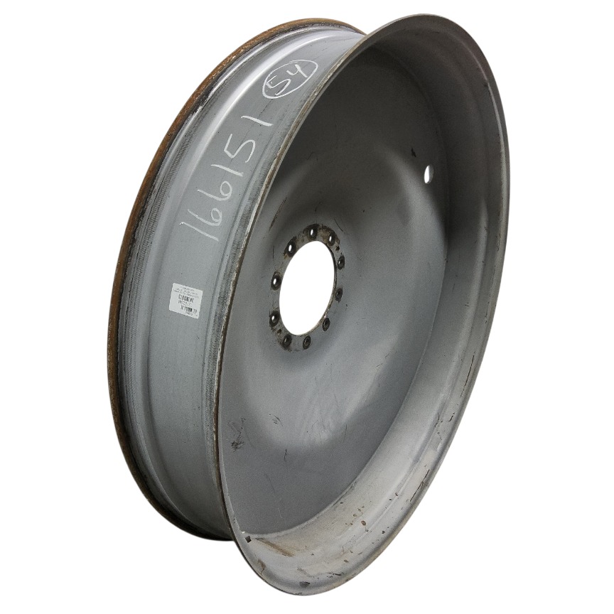 10"W x 54"D, Case IH Silver Mist 10-Hole Formed Plate , -7.75" Offset