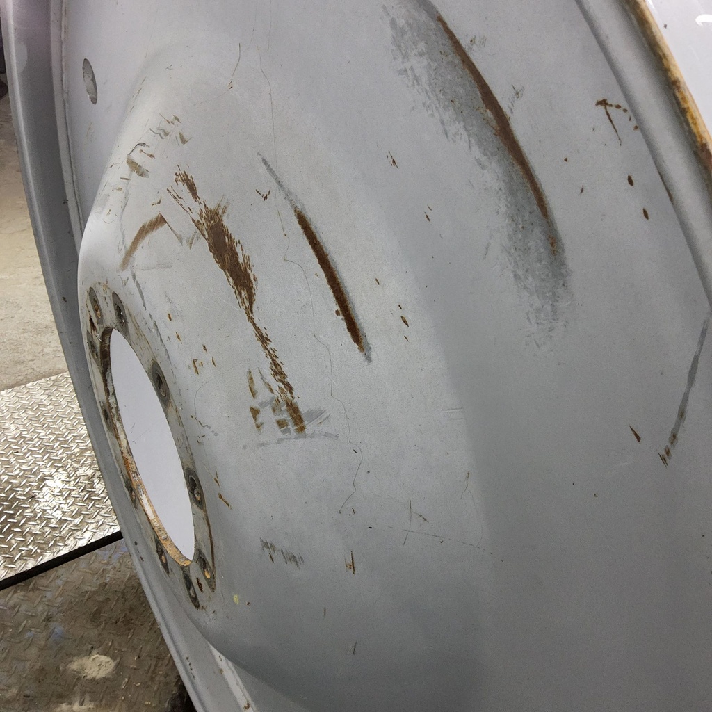 10"W x 54"D, Case IH Silver Mist 10-Hole Formed Plate , -7.75" Offset