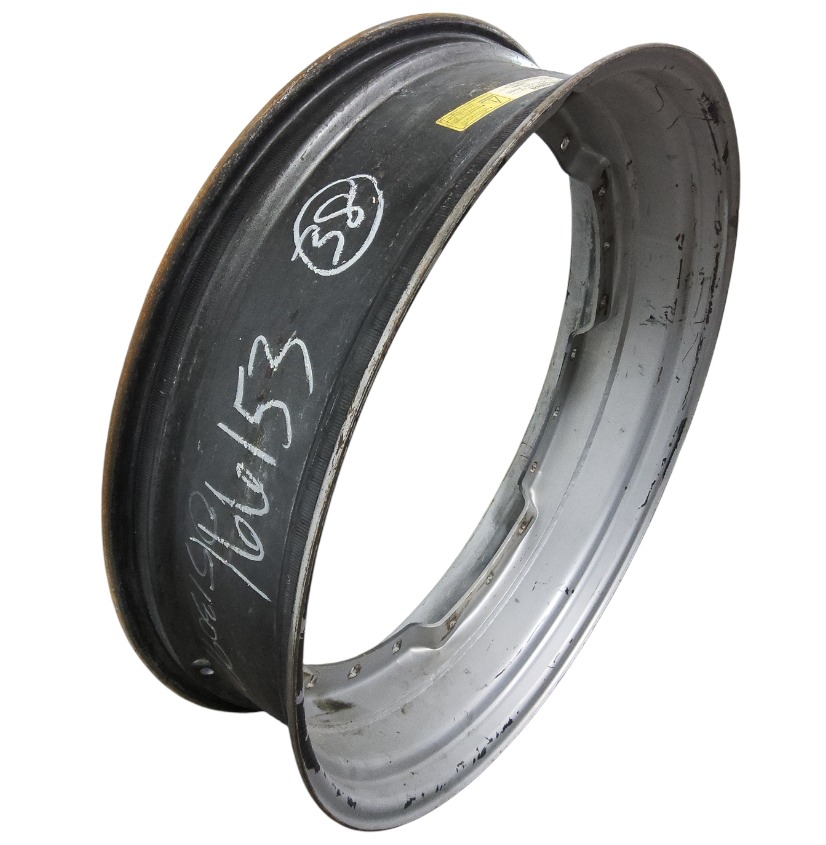 10"W x 38"D, Case IH Silver Mist 12-Hole Waffle Wheel (Groups of 3 bolts)