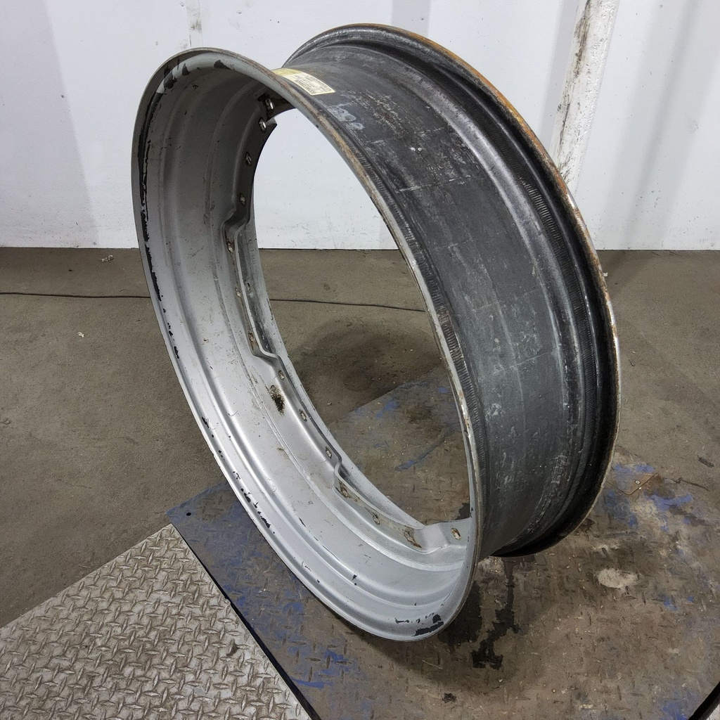 10"W x 38"D, Case IH Silver Mist 12-Hole Waffle Wheel (Groups of 3 bolts)