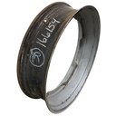 10"W x 38"D, Case IH Silver Mist 12-Hole Waffle Wheel (Groups of 3 bolts)