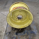 16"W x 26"D, John Deere Yellow 8-Hole Stamped Plate , 2.88" Offset