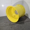 27"W x 32"D, John Deere Yellow 10-Hole Formed Plate , 2.81" Offset