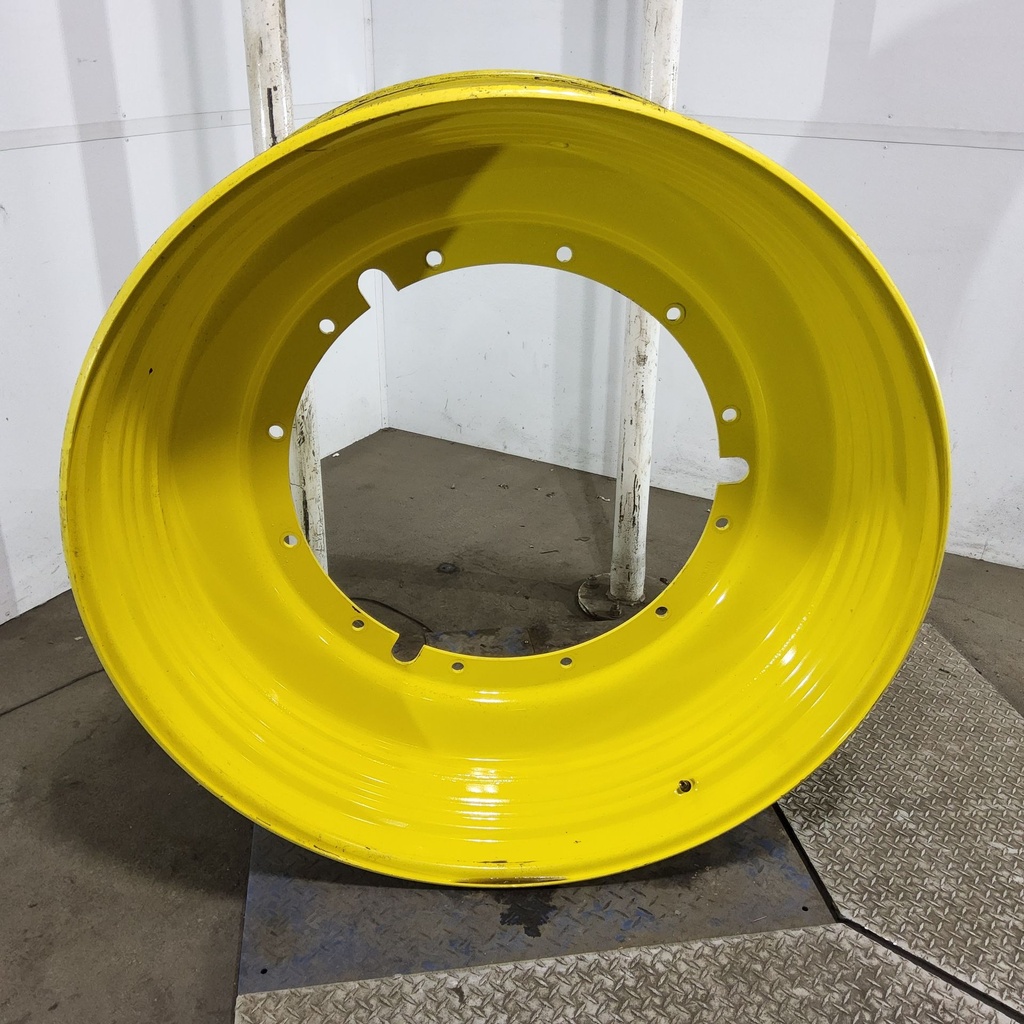 16"W x 50"D, John Deere Yellow 12-Hole Stub Disc , -3" Offset