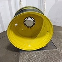 23"W x 38"D, John Deere Yellow 20-Hole Dolly Dual , -16.38" Offset