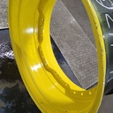 15"W x 34"D, John Deere Yellow 12-Hole Waffle Wheel (Groups of 3 bolts)