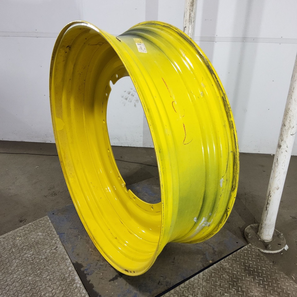 15"W x 50"D, John Deere Yellow 12-Hole Stub Disc , -3.25" Offset