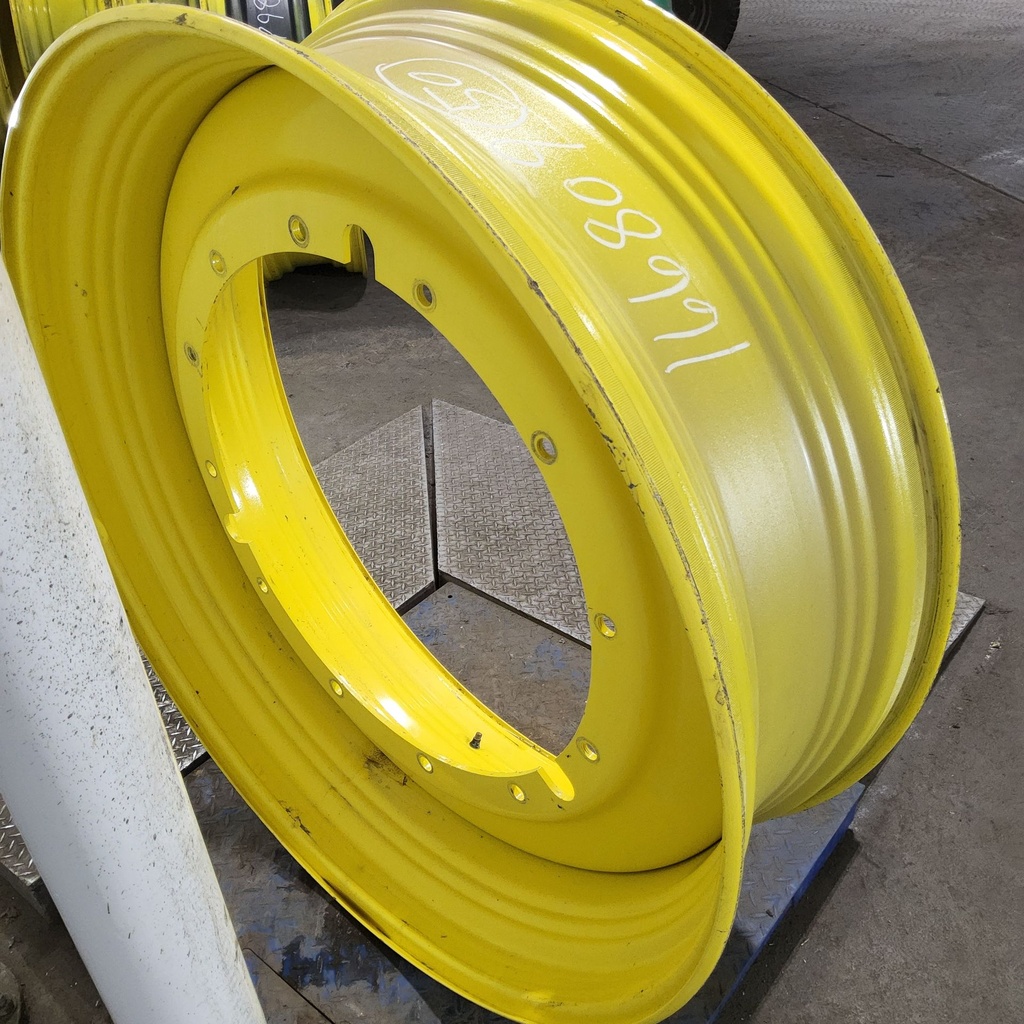16"W x 50"D, John Deere Yellow 12-Hole Stub Disc , -3" Offset
