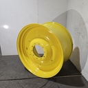 23"W x 42"D, John Deere Yellow 10-Hole Formed Plate , -10.5" Offset