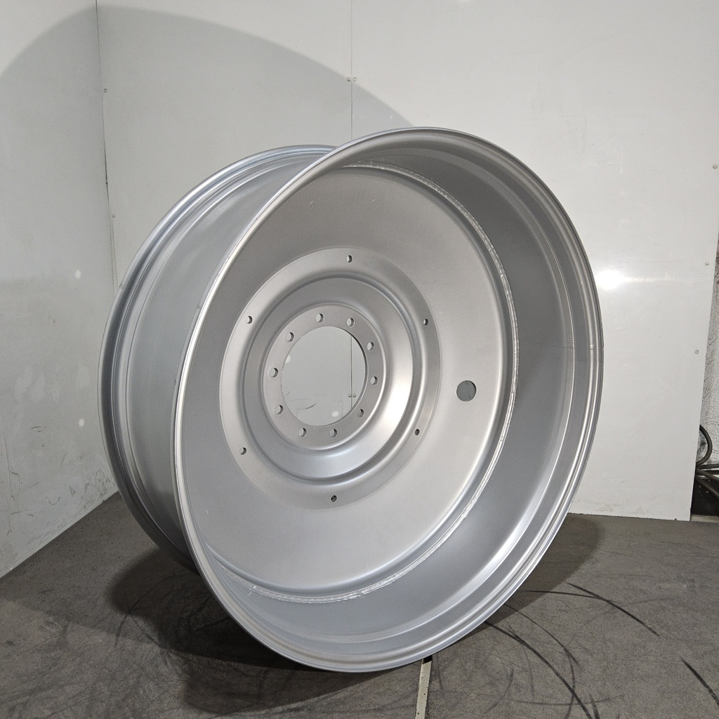 16"W x 46"D, Case IH Silver Mist 10-Hole Formed Plate , -9.25" Offset