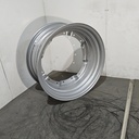 13"W x 30"D, Case IH Silver Mist 8-Hole Waffle Wheel (Groups of 2 Bolts) , 6.88" Offset