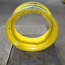 15"W x 34"D, John Deere Yellow 12-Hole Waffle Wheel (Groups of 3 bolts)