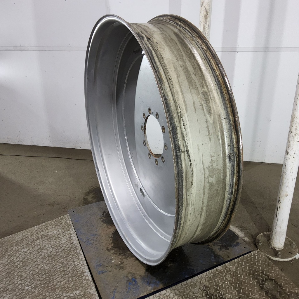 12"W x 54"D, Case IH Silver Mist 10-Hole Formed Plate , -3.56" Offset