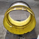 18"W x 34"D, John Deere Yellow Band Dual "T" Rail