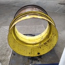 18"W x 34"D, John Deere Yellow Band Dual "T" Rail
